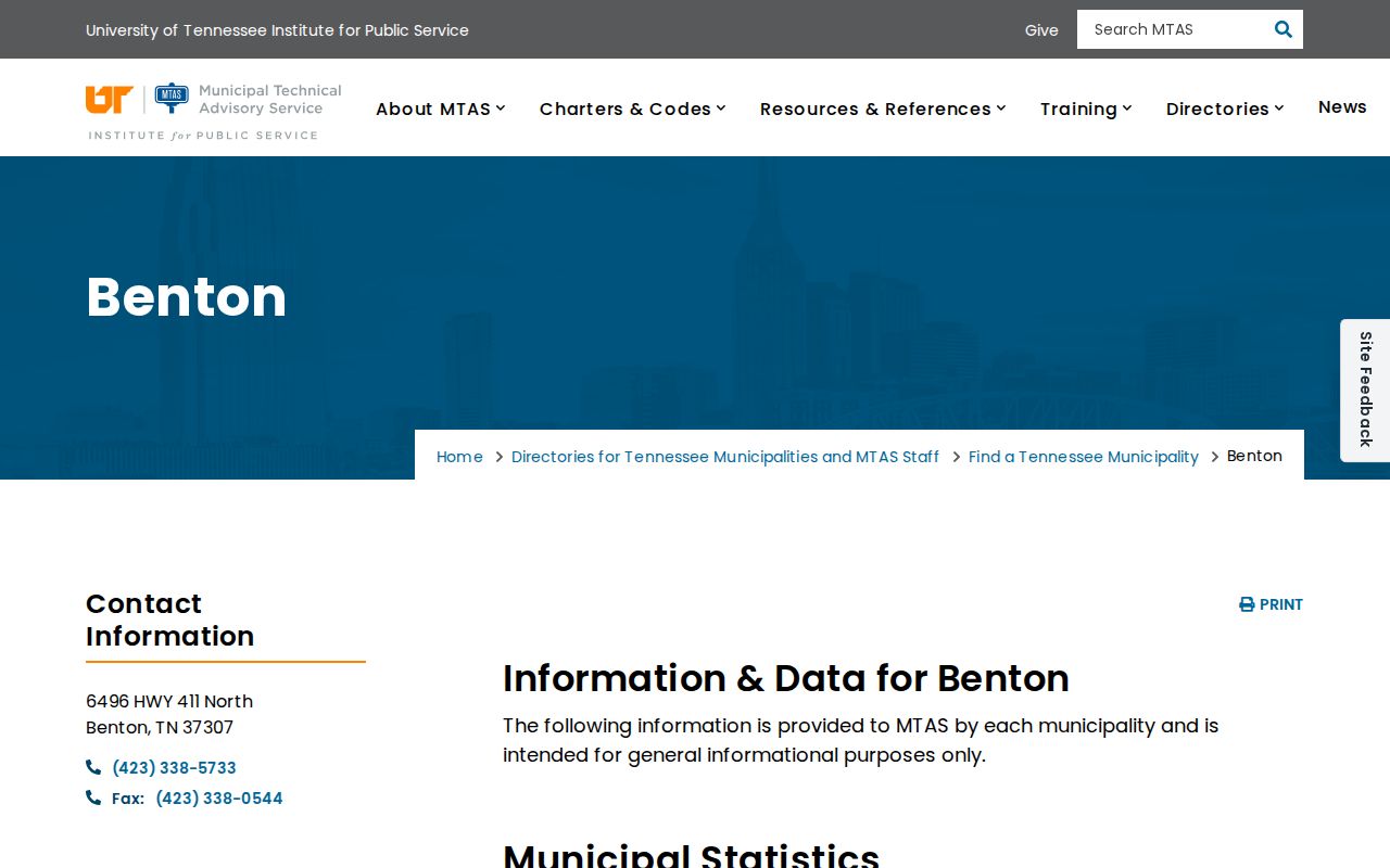 Benton court docket contact in Polk County